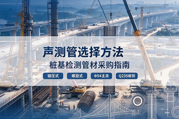 京口声测管选型标准