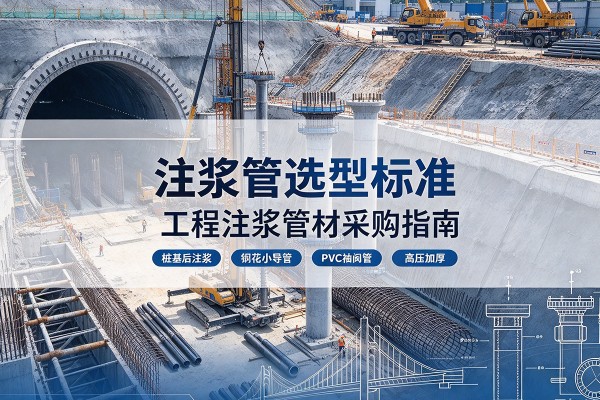 京口注浆管选型标准
