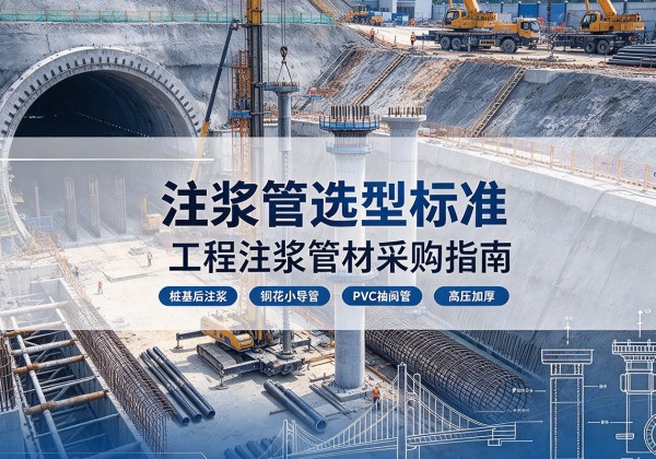 京口注浆管选型标准